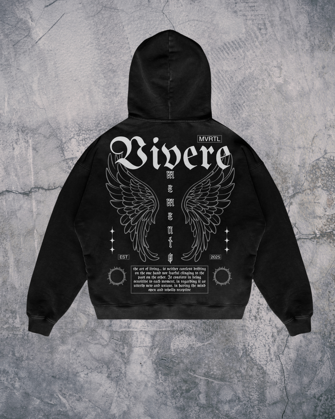 THE ART OF LIVING - HOODIE (OVERSIZED)