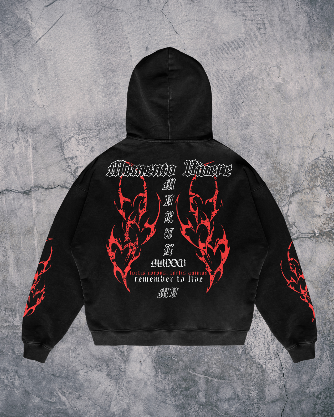 STRONG BODY, STRONG MIND - HOODIE (RELAXED FIT)