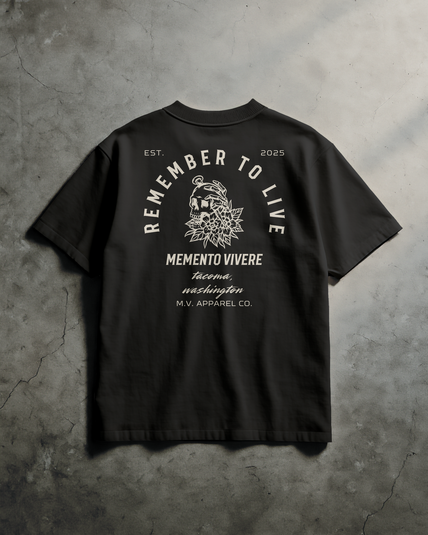 MEMENTO VIVERE COTTON TEE