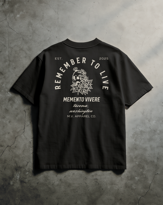 MEMENTO VIVERE COTTON TEE