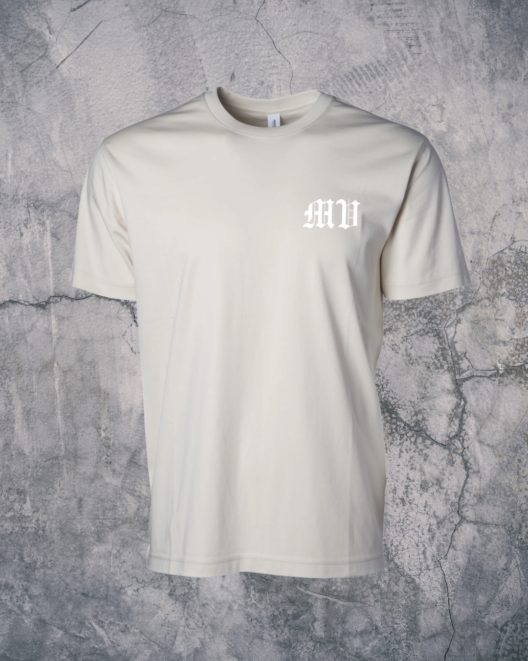 Cream “Muscle” Logo Tee