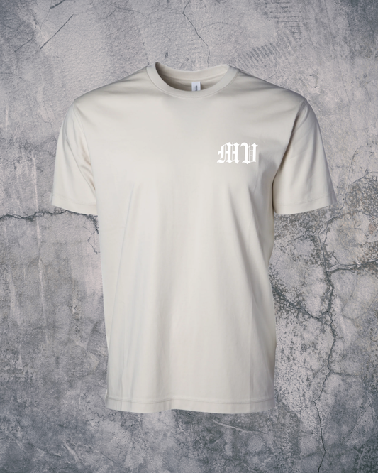 Cream “Muscle” Logo Tee